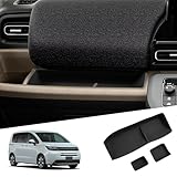 SHAOHAO ホンダ フリード 3代目 GT系 助手席トレイ ラバーマット フリード 3代目 GT1/2/3/4/5/6/7/8型 助手席収納 コンソルマット インテリアラバーマット シリコン製 滑り止め 高耐久 耐熱 防水 簡単取り付け ゴムマット フリード アクセサリー カスタムパーツ ブラック