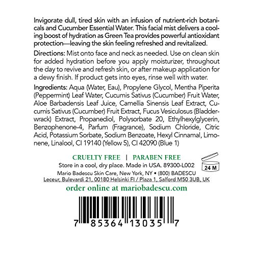 Mario Badescu 4351354282 Facial Spray 2 Piece Set, Includes Aloe, Chamomile & Lavender Face Mist Plus Aloe, Cucumber, Green Tea Face Mist thumb #2