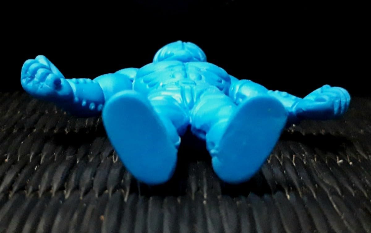 Amazon.co.jp: キン消し パート29 ソルジャー D 青色 当時物 キン肉