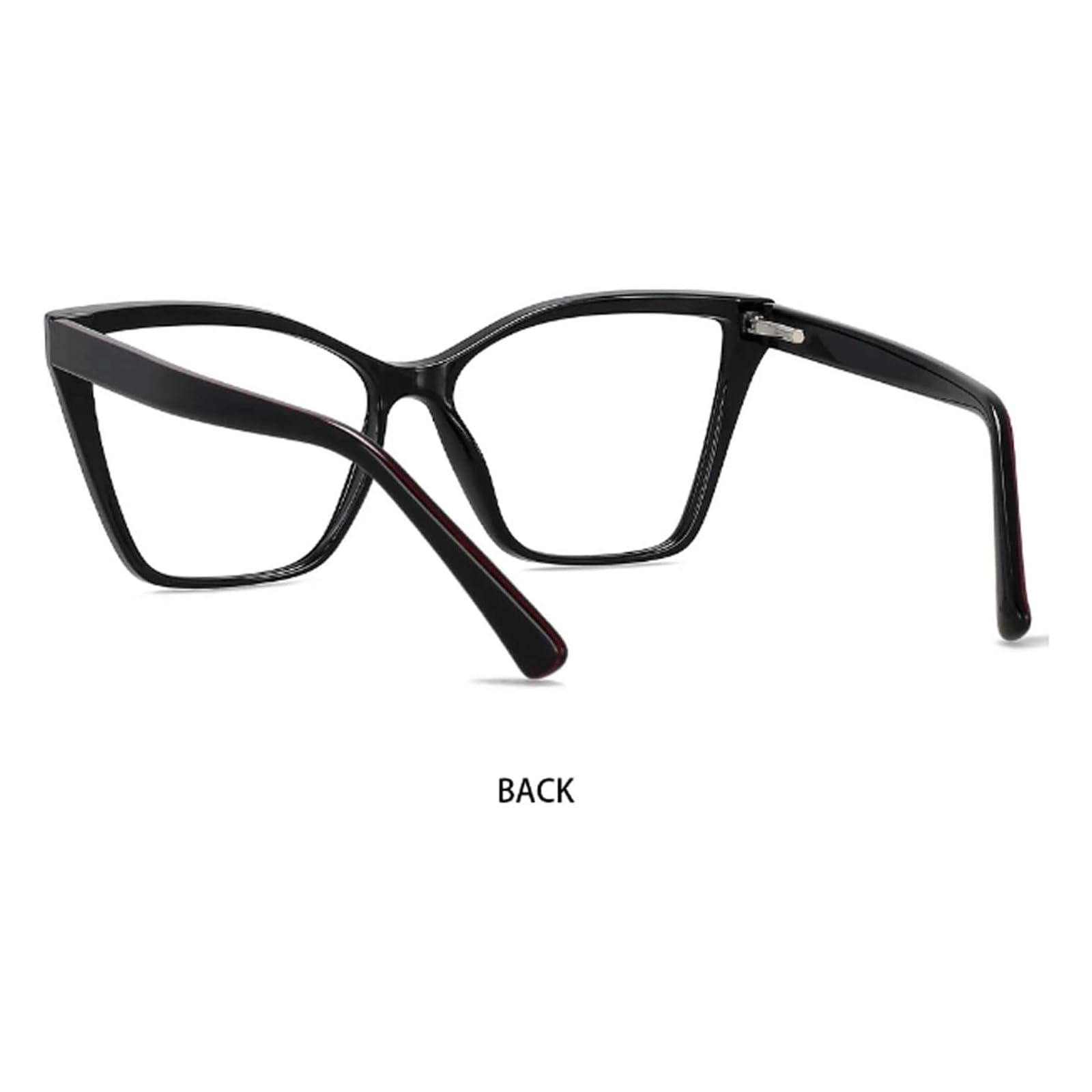 Montature per Occhiali Montature per Occhiali in plastica Anti-Blu con montature per Occhiali Montature per Occhiali a 2 Colori Occhiali da Vista Cat Eye