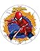 Produktbild Generique - Spiderman-Tortenaufleger Kuchendeko bunt 18,5cm