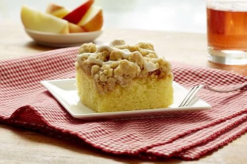 Hahn's Old Fashioned Cake | Apple Crumb Cake, 9oz, Pack of 6 | Dessert Cake, Kosher, Made from an old family recipe