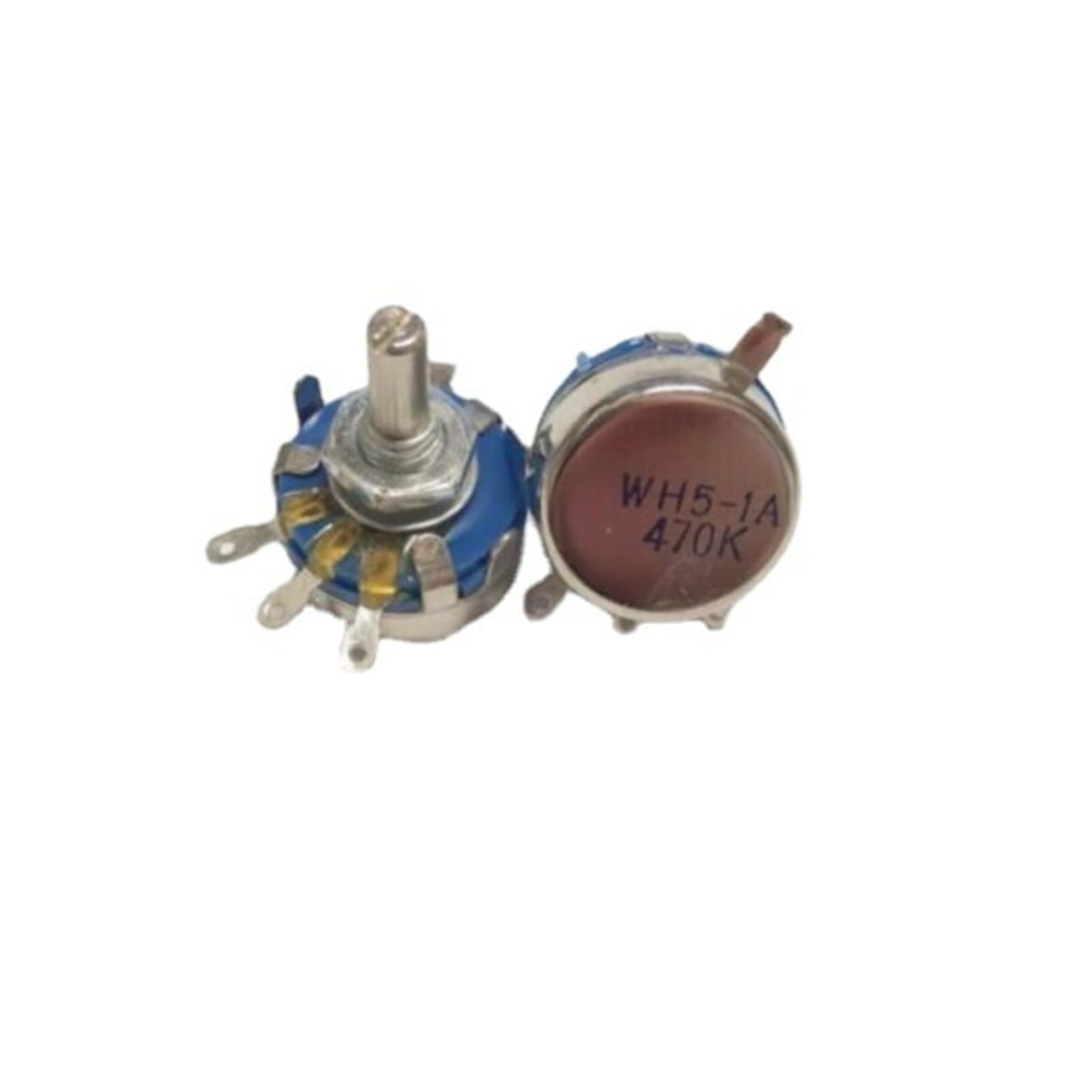 Potenziometro a film di carbonio a bobina singola WH5-1A 0,5 W 2K2 4K7 10K 100K 470K 1 pezzo ﻿(22K)