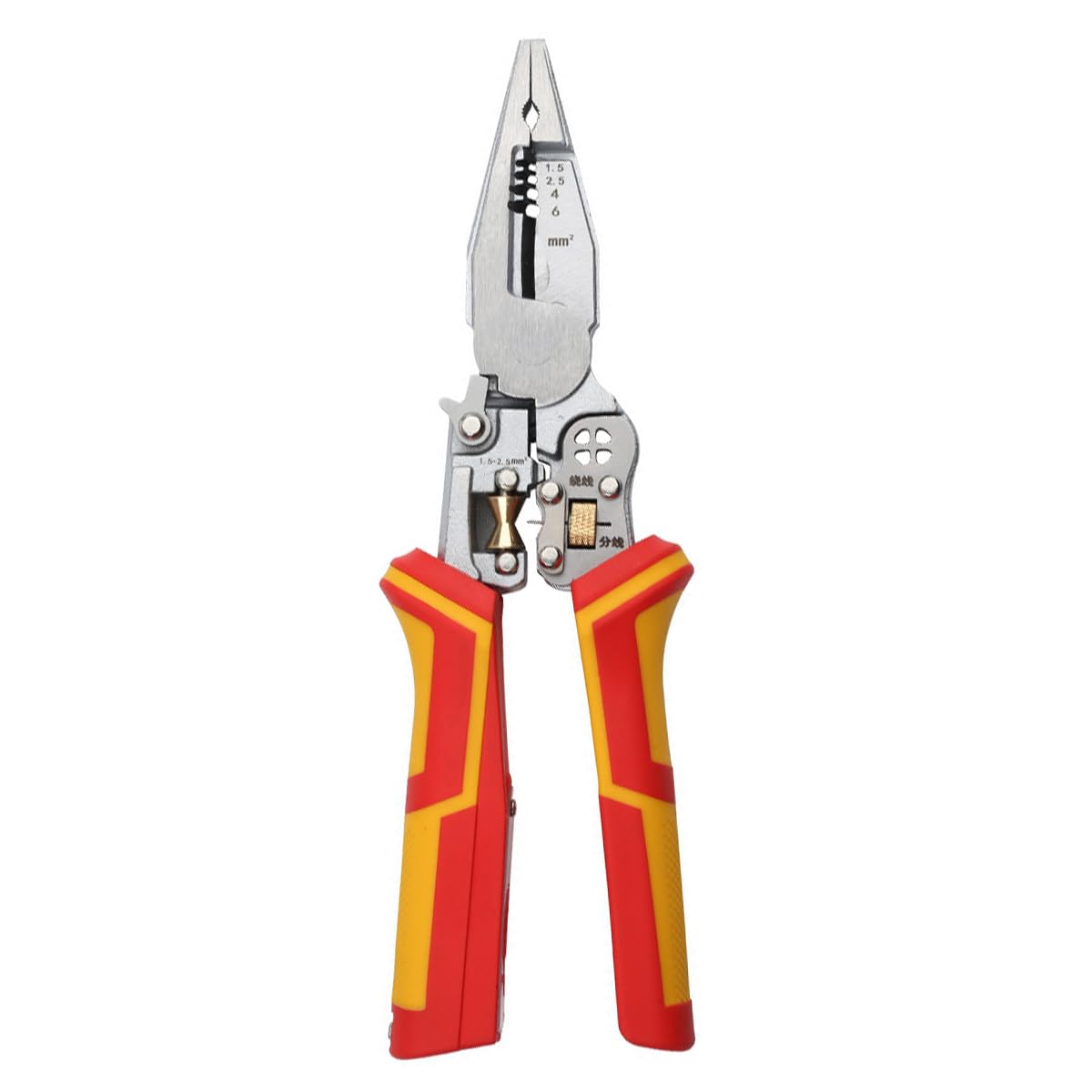 Nicear 9 In 1 Wire Stripper Twister With Electricity Measurement Twister For Electricians Multifunctional Wire Stripper Voltage Tester Pliers