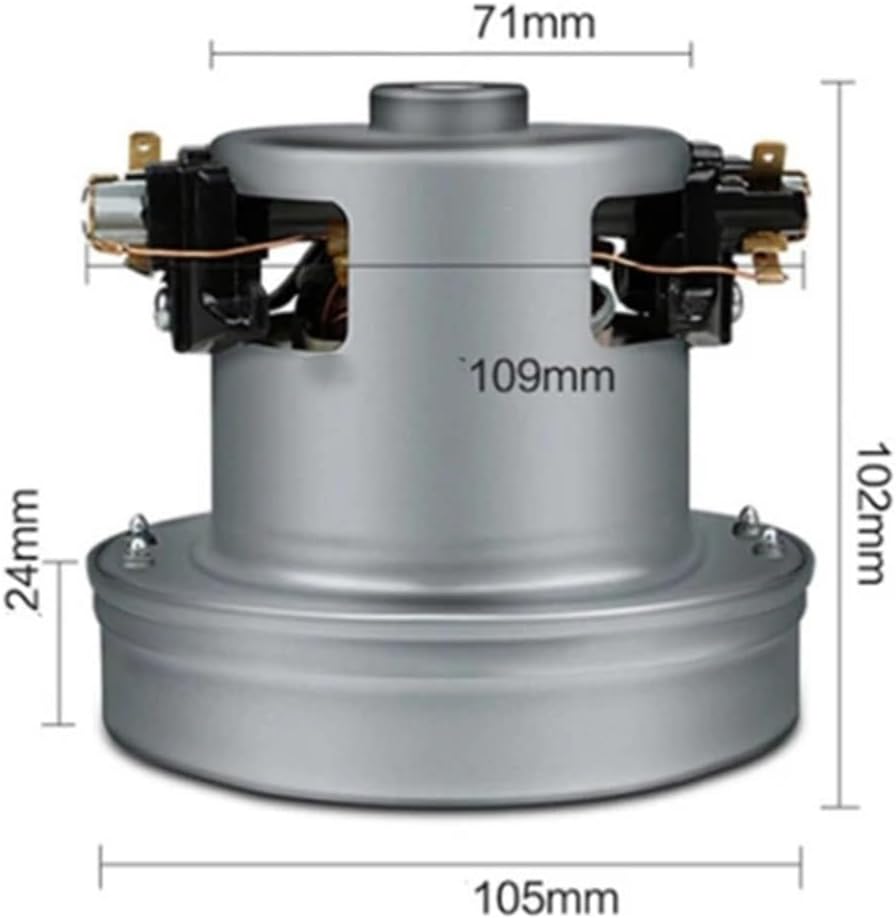 Y21A 1200W Universal Vacuum Cleaner Motor Large Power 105mm Diameter Vacuum Cleaner Accessory Parts Replacement Kit