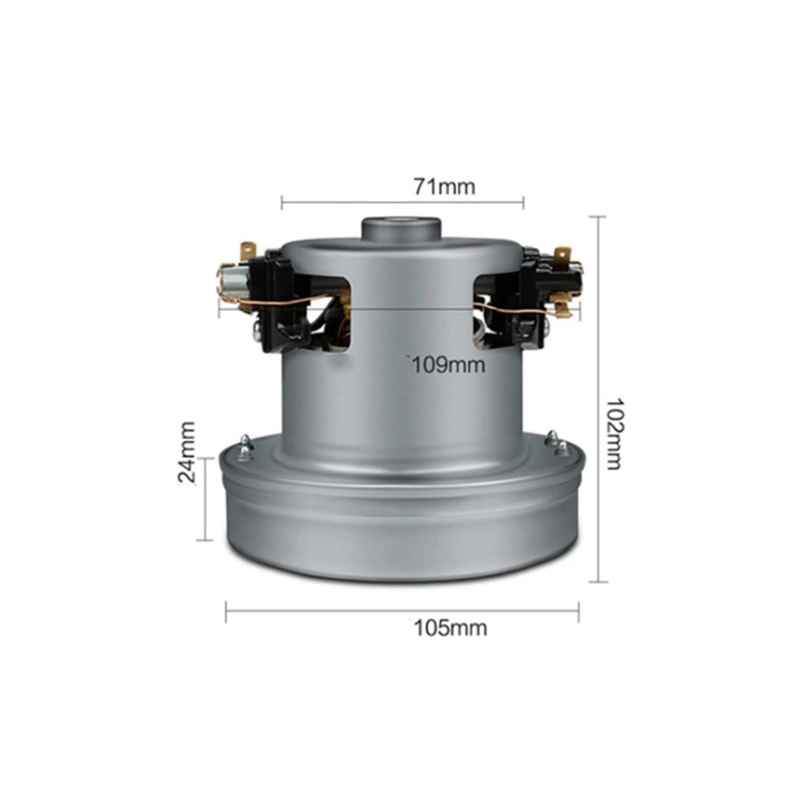 Motor de aspiradora Universal Y21A, 1200W, gran potencia, 105mm de diámetro, accesorios for aspiradora, Kit de repuesto
