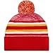 Kansas City Beanie Hat Football Knit Hats Winter Cuffed Stylish Beanie Cap Sport Fans Fashion Toque Cap