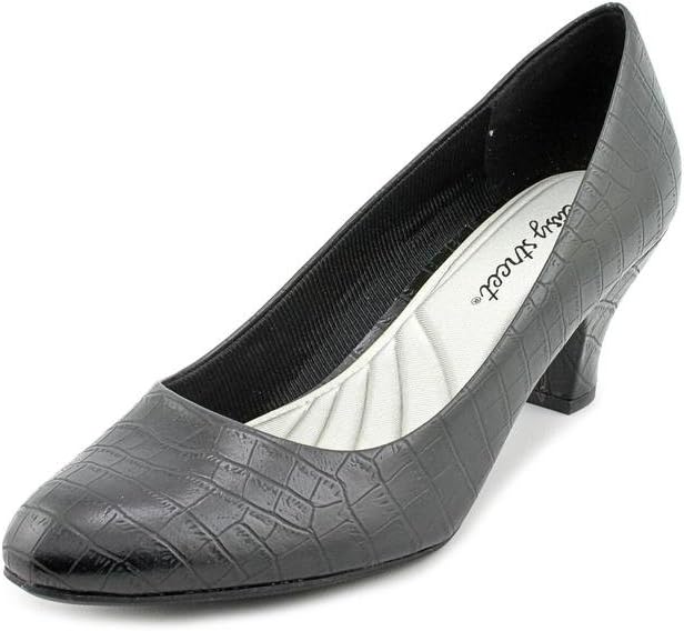 Easy Street Women's Fabulous Pump,Black Croco,9.5 M US - Image 2