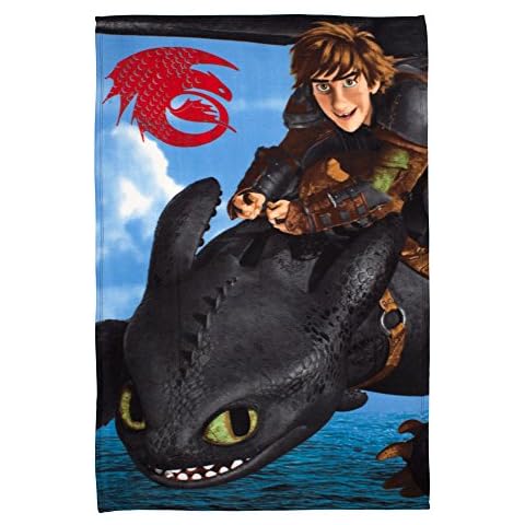 Character World Dragons Seascape Fleece Blanket Cover