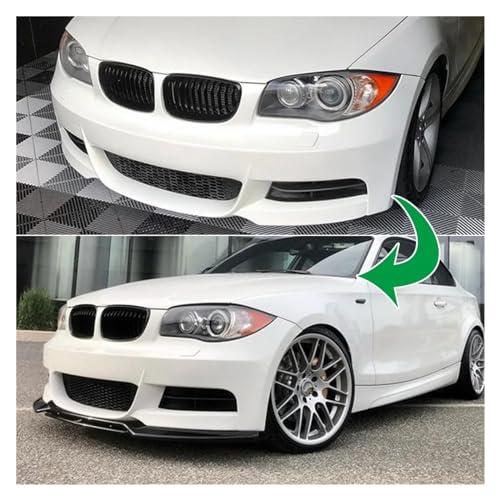 Spoiler de pare-chocs avant Lyjstore pour BMW Série 1 E82 E87 E88 2007-2013 - 3