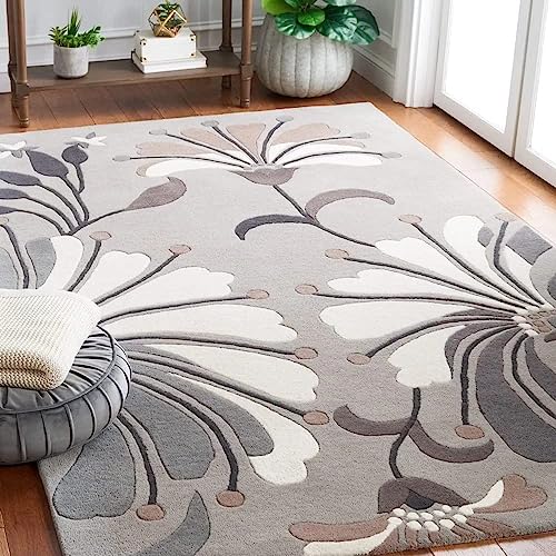 Image of Carpet Mahal Handmade Handwoven Tufted Made of 100% Soft Blended Wool Export Quality Carpets with 1 Inch Thickness (6x8 Feet) Color Multi