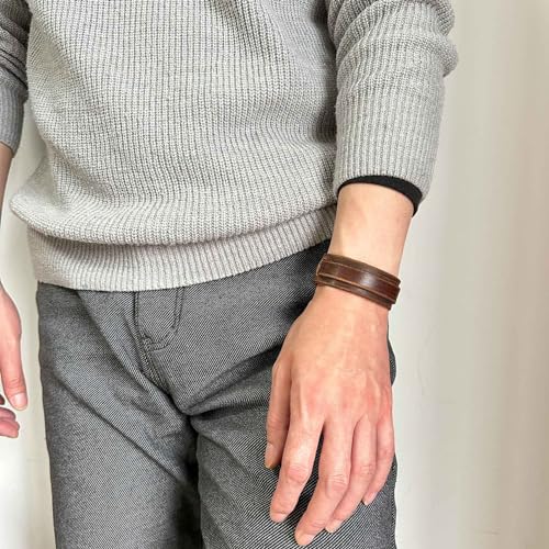 Image of Punk Rock Adjustable Buckle Wristband Pu Leather Cuff Bracelet