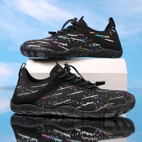 Image of Hike Barefoot Shoes Womens Men,Unisex Barefoot Water Shoes Breathable, Anti-Slip Hiking Footwear for Athletic Wide Toe Shoe Footwear for Hiking, Walking, Running, Yoga, and Water Sports