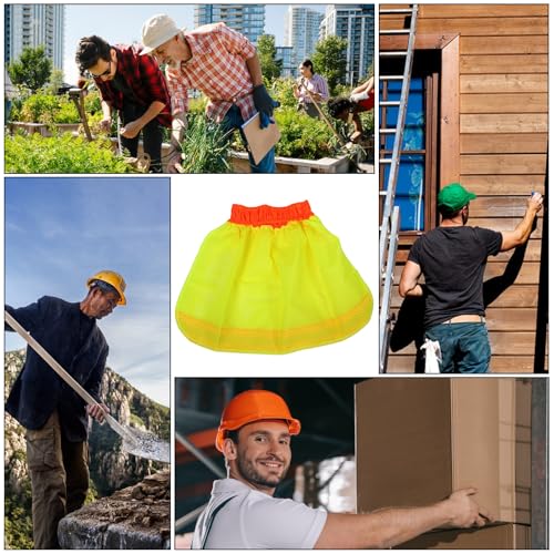 Protector solar para casco que alivia el calor extremo con malla transpirable exterior 6