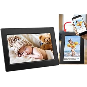Denver Digitale fotolijst zwart PFF-710 Frameo 7 inch