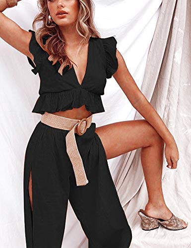 Chic and Breezy Black Beach Vibes Outfit for Women - Image 6