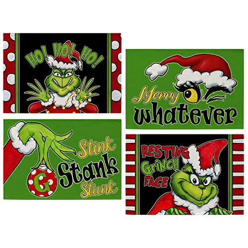 Seliem Christmas Placemats Review: Add Festive Fun to Your Holiday Table!