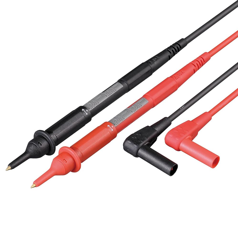 *Envío el mismo día* Multímetro de pinza CA/CC de verdadero valor eficaz para cuadros de distribución, equipos industriales y pruebas de corriente de irrupción en cableado | Modelo: CM4371-90