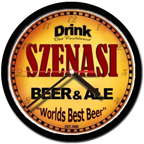 SZENASI beer and ale cerveza wall clock