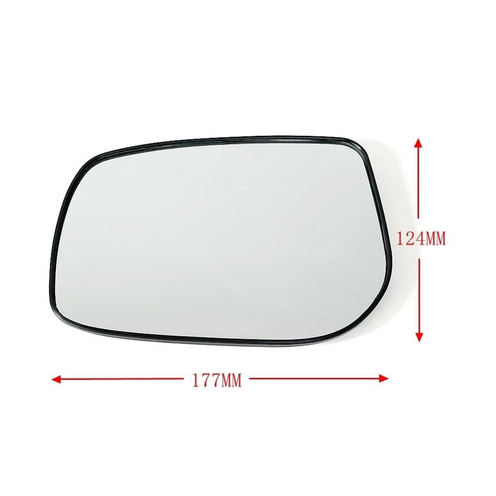Espejo Retrovisor Para Coche Para TOYOTA Para YARIS 2005-2011 Lentes De Espejo Retrovisor Cristal Reflectante Lentes De Visión Trasera Cristal de retrovisor lateral(Izquierda y derecha)