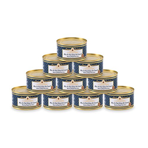 Foie Gras Grolière 10 Blocs de Canard 130 g 1 Unité