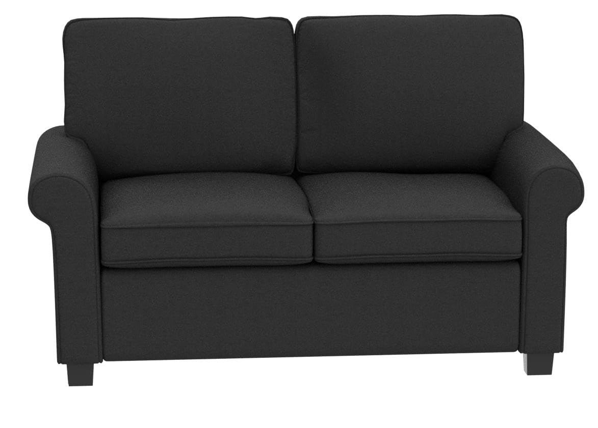 Devin 2in1 Pull Out Sofa Bed, Twin Size Sleeper Loveseat with Folding