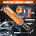 Emergency Car Flashlight with Seatbelt Cutter and Window Breaker, LED Work Light & Flash Beacon, Life-Saving Car Escape Tool for Roadside Safety (Orange)