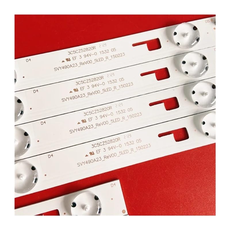 LED-bakgrundsbelysning Strip för Sony TV-modeller KD-49X8005C m.fl.
