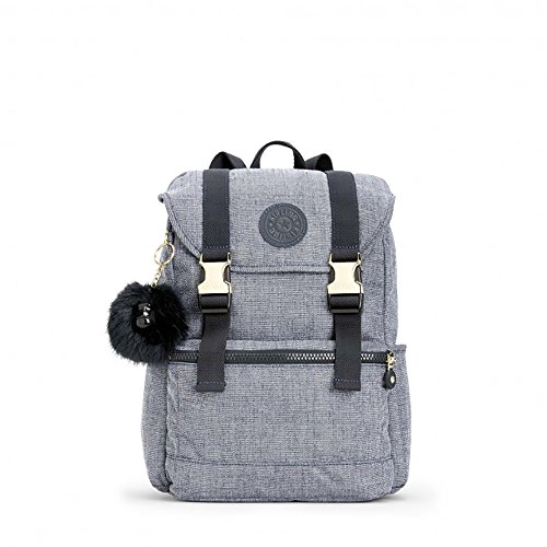 Preisvergleich Produktbild Kipling Damen Experience S Rucksack, Blau (Cotton Jeans) 15x24x45 centimeters