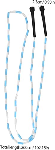 Miniatura 2 de PRETYZOOM Elastic Beaded Jump Rope for Adults Weighted Skipping Rope for Fitness Exercise Preschool Rhythm Training for Strength and Endurance