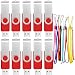 Produktbild 10 Stück Speichersticks 8GB USB-Stick Einklappbar USB 2.0 Memory Sticks Flash Drive Rote by FEBNISCTE