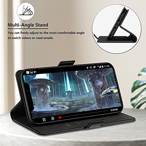 Vinanker Cover per iPhone 11, Flip Cover in Pelle