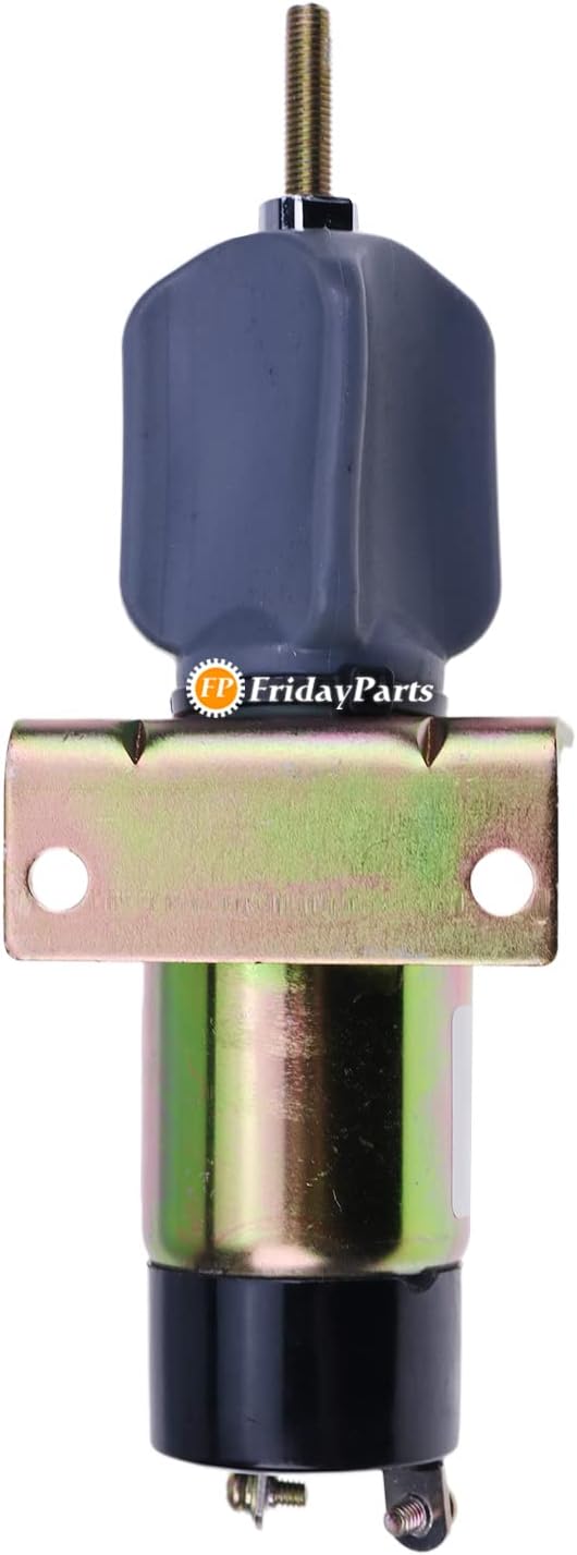 FridayParts 2 Terminals 12V Throttle Choke Solenoid 3740028
