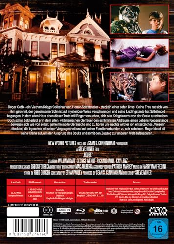 House (I – IV) – 4K  Mediabook (UHD + Blu-ray Disc)