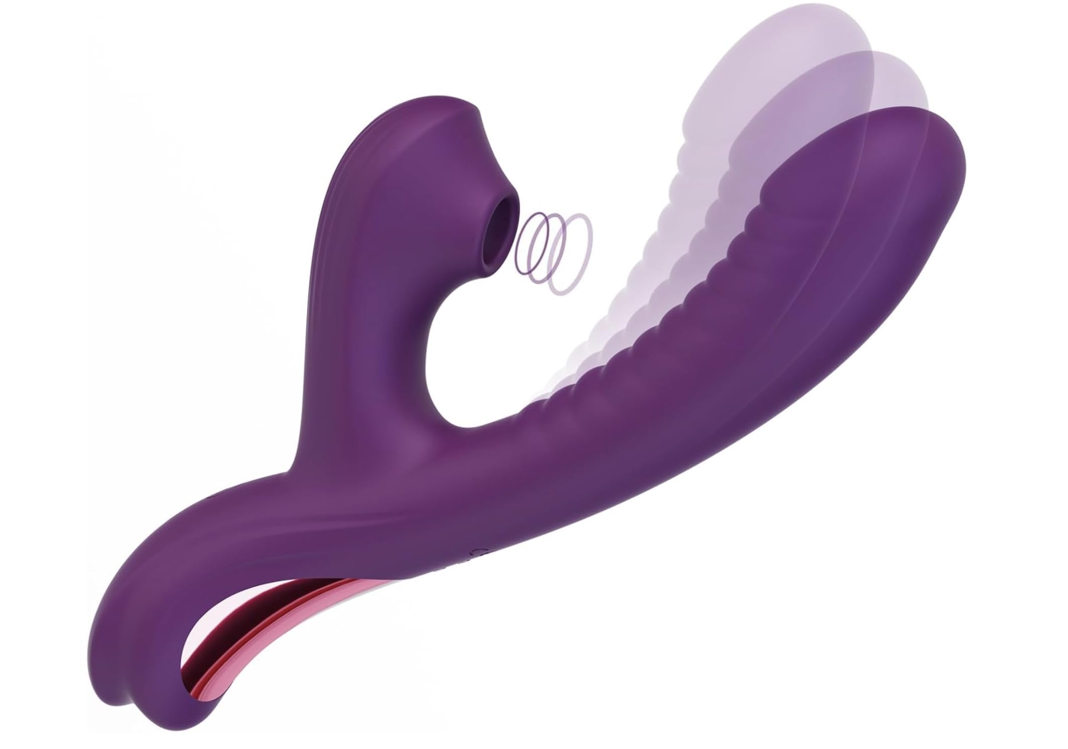 G Spot Stimulation Rabbit Vibrator with Suction HL98124