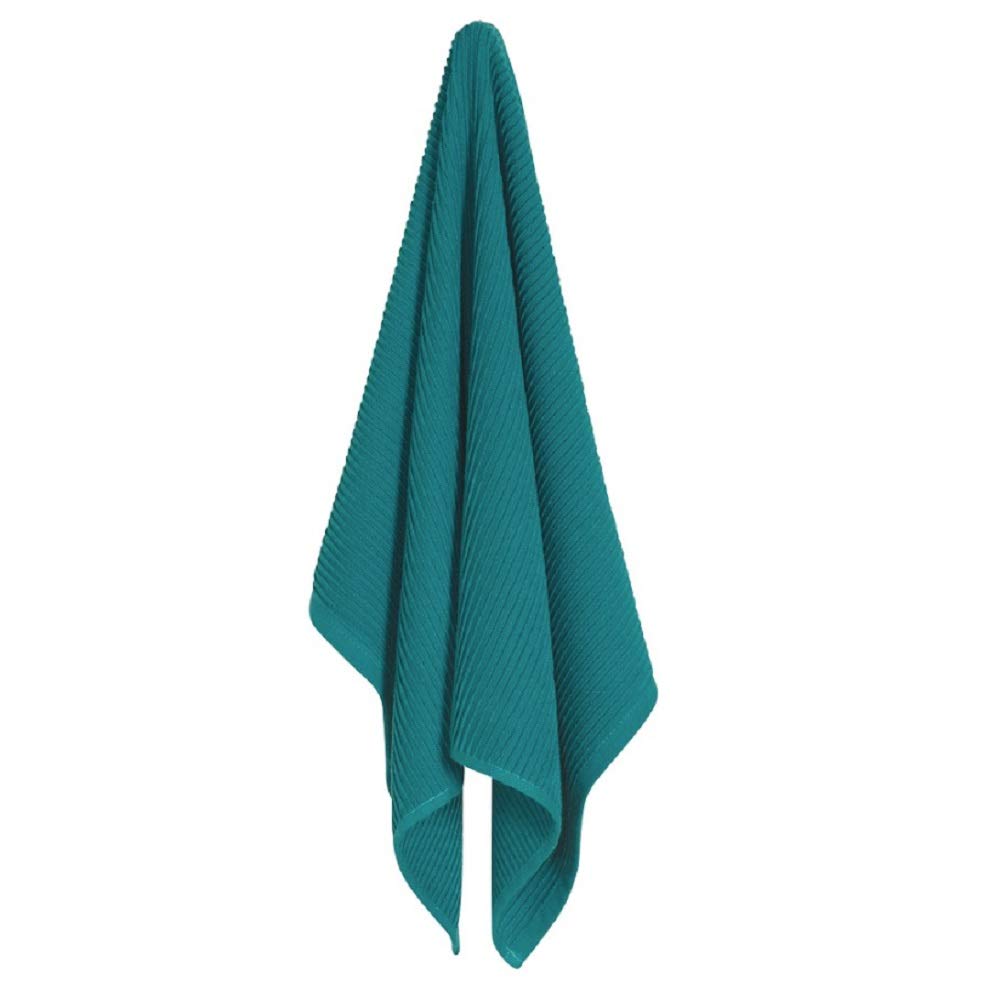 Now Designs Ripple Dishtowel - Peacock Blue