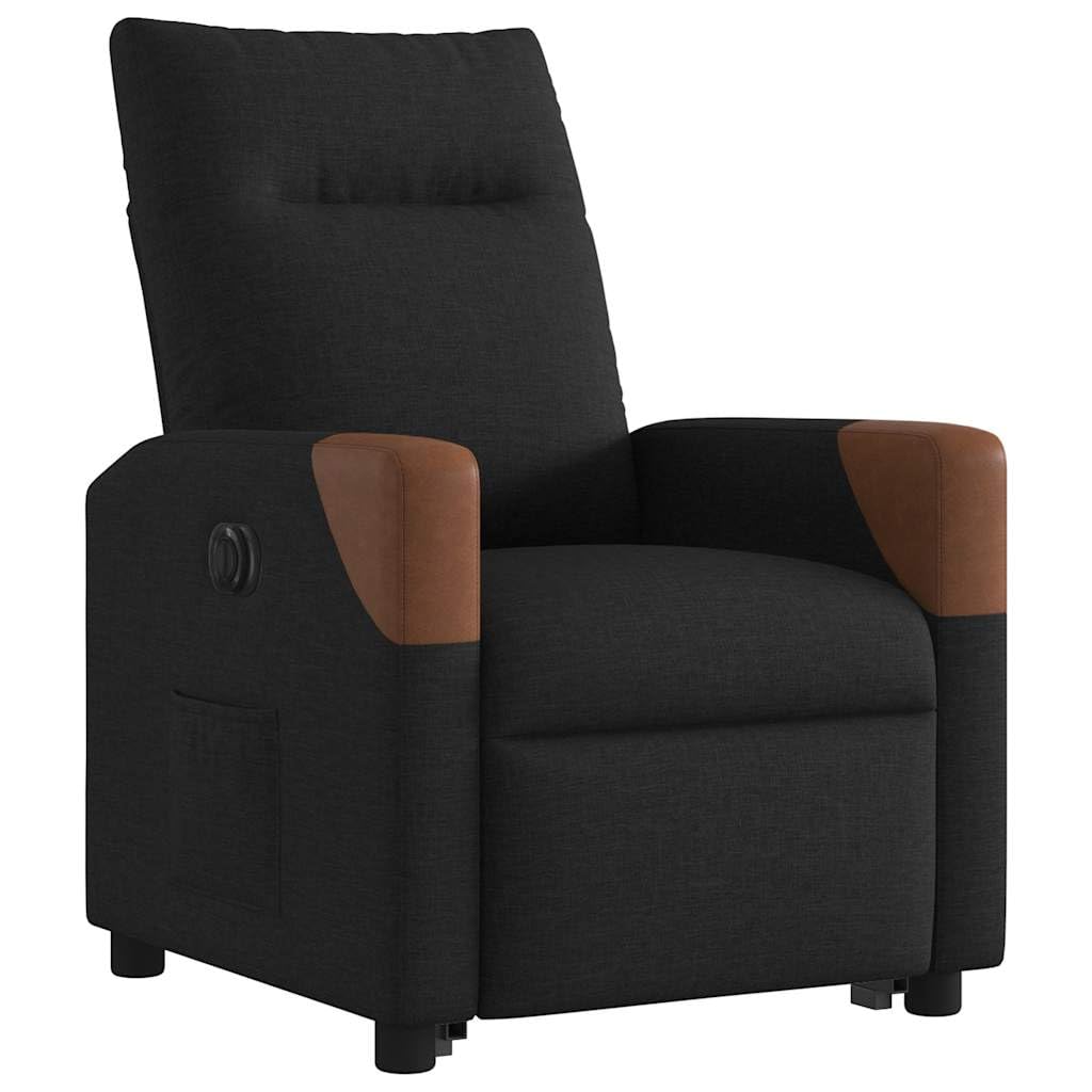 Elektryczny podnoszony rozkładany dla seniora czarny