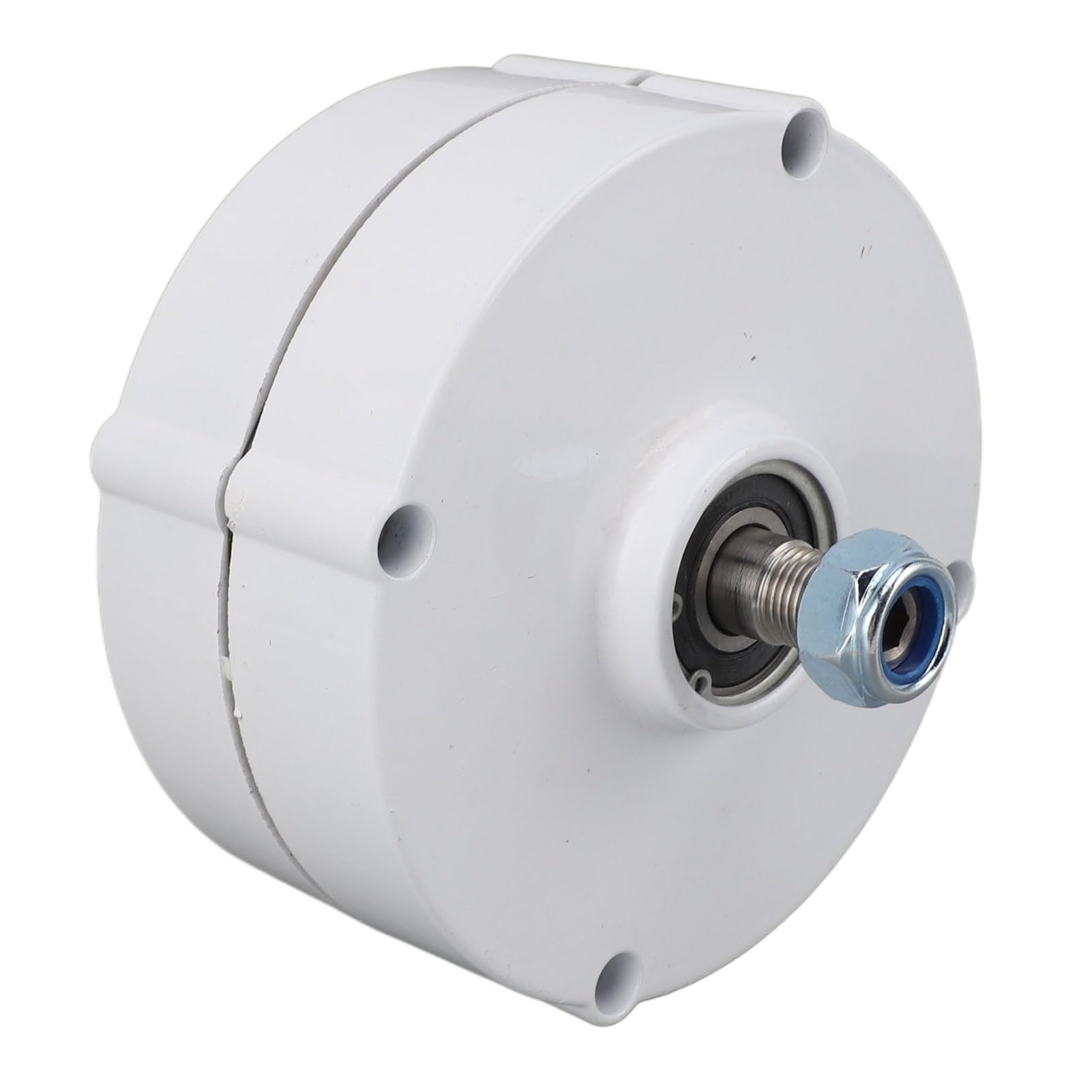Alternatore a Magneti Permanenti CA Trifase, Generatore a Magneti Permanenti in Lega di Alluminio Generatore di Motore Elettrico Compatto 12V 100W per Uso Domestico di Turbine Eoliche (200W)