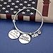 Happy Retirement 2023 Find Joy in The Journey Expandable Silver Charm Bracelet Adjustable Bangle Worker Gift Retire