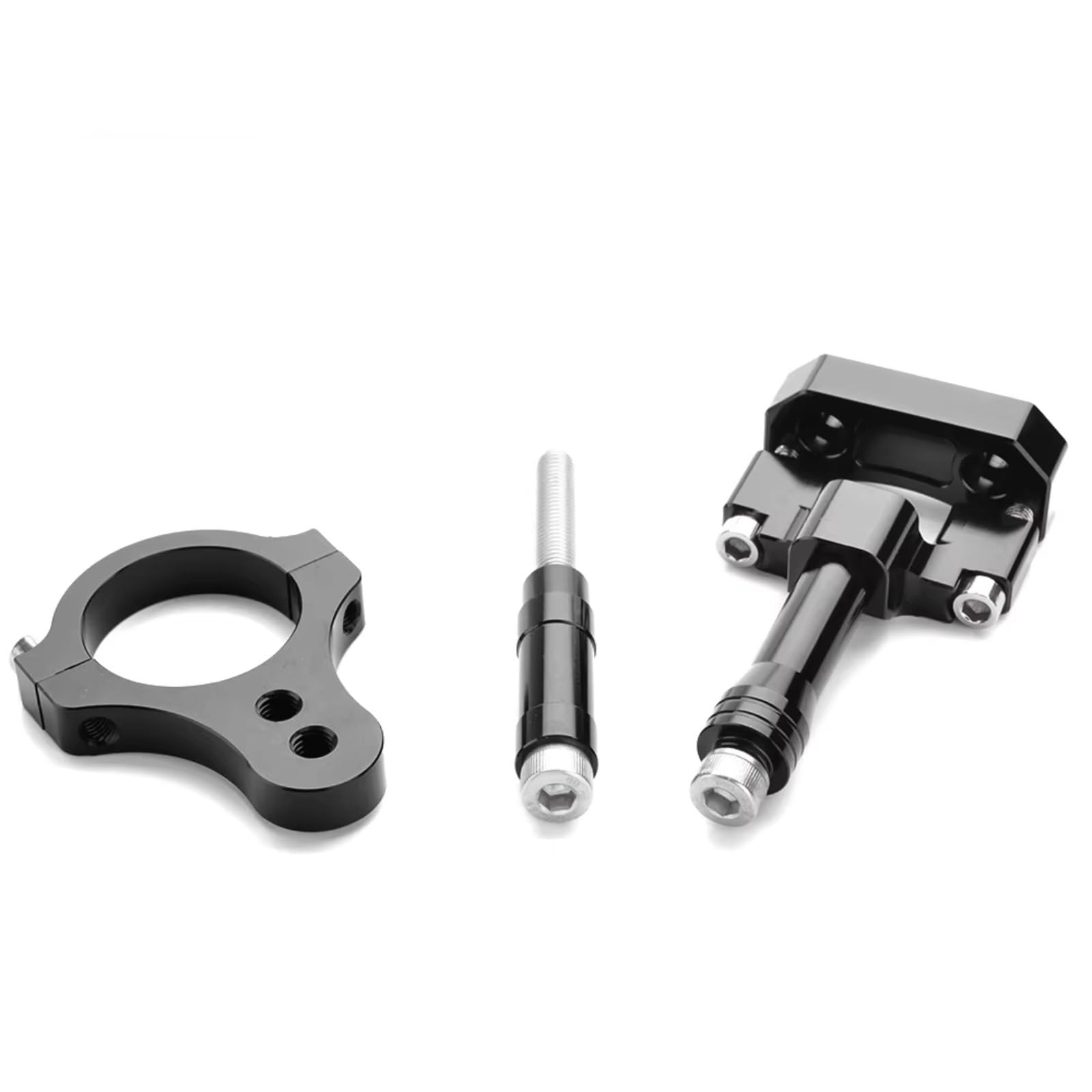 Amortiguador Dirección Compatible con Yamaha para R3 2013-2018 Kit De Soporte De Amortiguador Estabilizador De Dirección Ajustable para Motocicleta