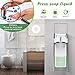 Produktbild Sanitaris Eurospender 1000 ml  BZLine Seifenspender und Desinfektionsmittel Spender  Hygienischer Ellenbogen Seifenspender mit Wandmontur Desinfektionsmittelspender für Home Hotel Krankenhaus