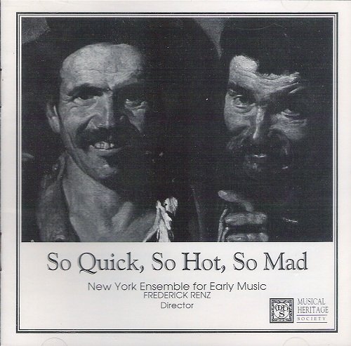 So Quick, So Hot, So Mad - Elizabethan Bawdy Songs [Audio CD]