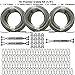 Cimarron Steel Spring Clip Cable Kit Premier in 70' Cable Frame Kit 1/8