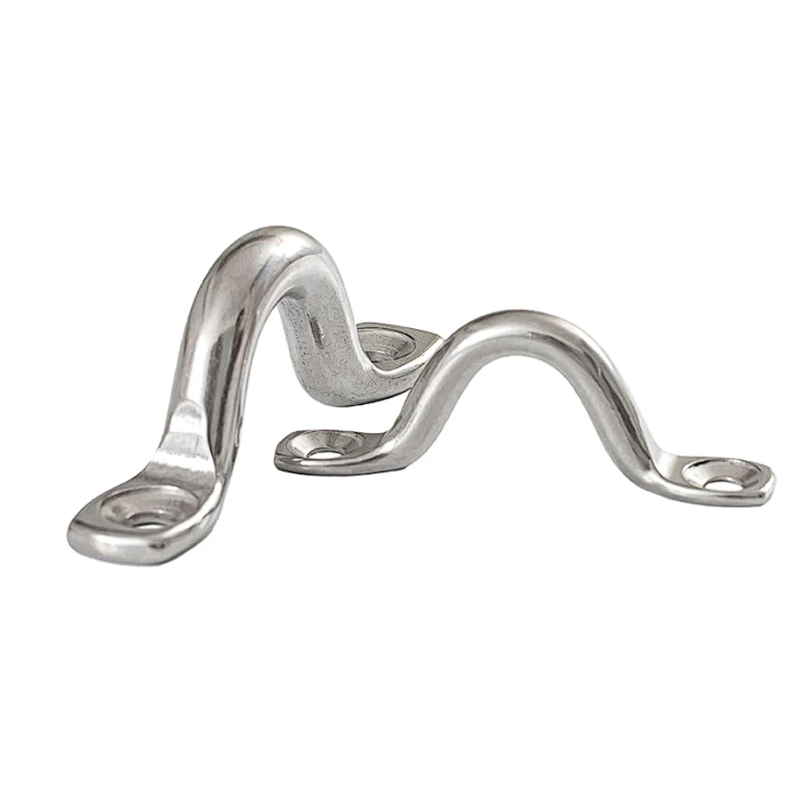 Esmen Uae One Color 316 Stainless Steel Camel Back Bow Handle Small Yacht Fixed Door Pull Handle Tube Fittings(M6 (2 Pieces))