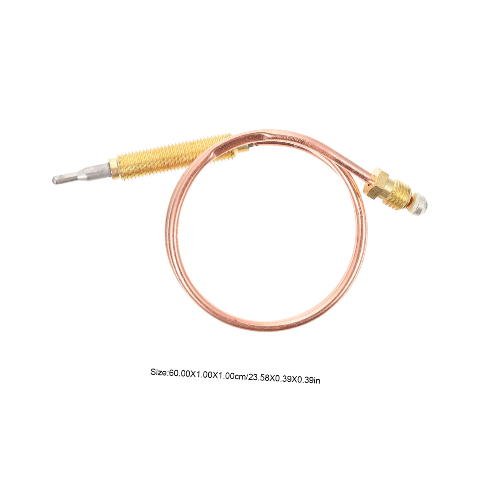 BEBEMOKO Stove Thermocouple Universal Thermocouple Tool for Grill Replacement Sensor for Fireplace