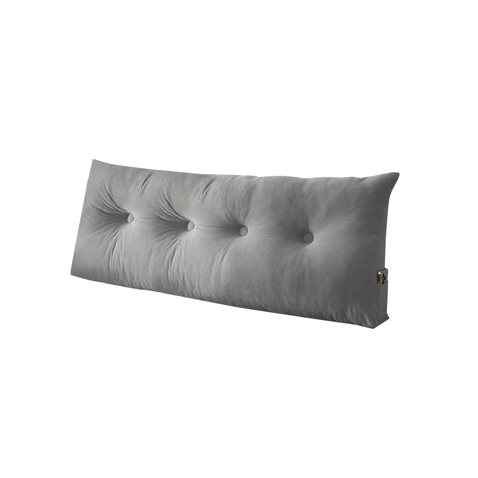 Bed Backrest Pillow with Plans for Shoulder and Lumbar Assistance 47.24" Large Triangle Reading Pillow Sofa