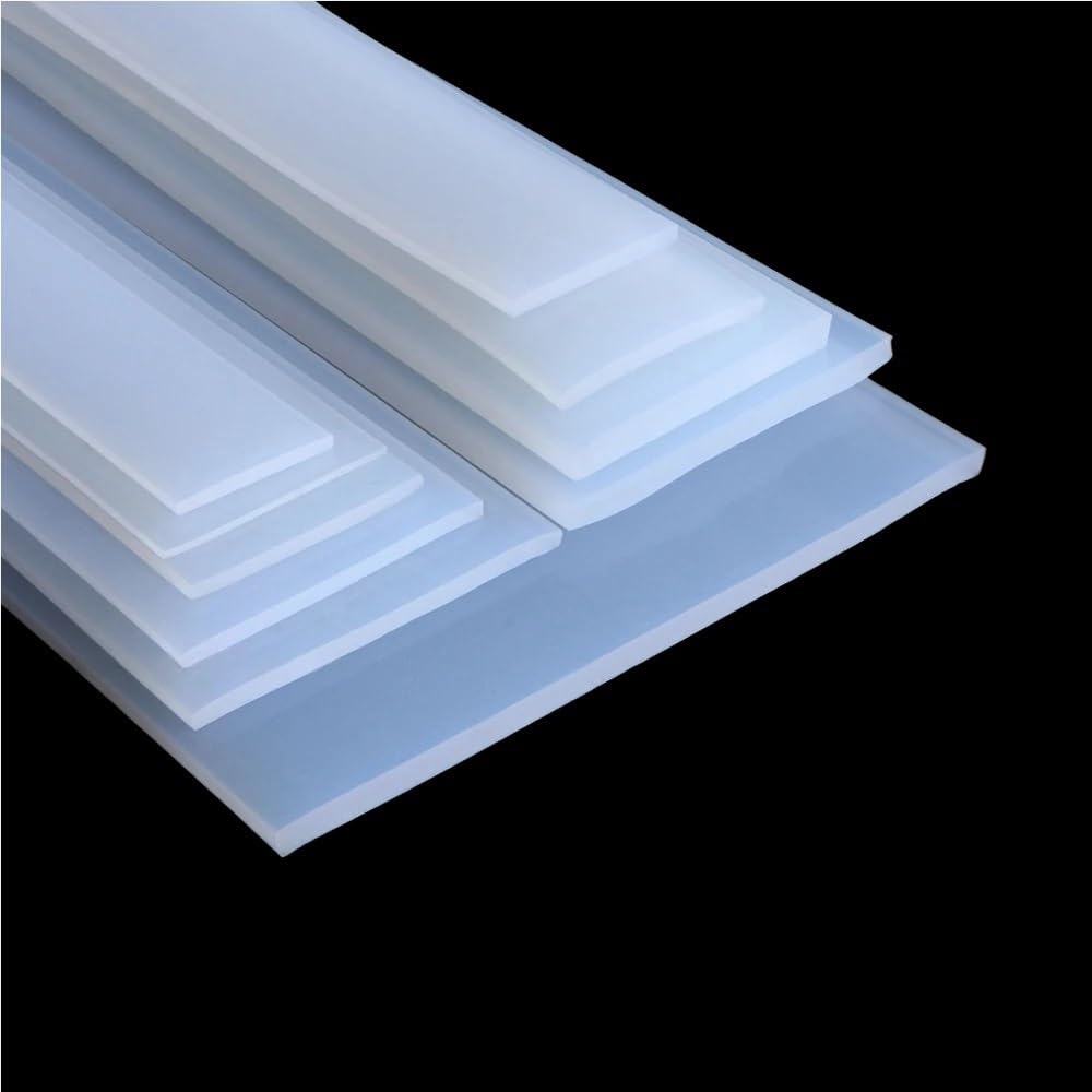 Junta de sellado de silicona Tira de cordón con cabeza cuadrada, antienvejecimiento, junta industrial gel sílice transparente, 5 m, 1, 2 y 3(30MM*3MM*3.0M)