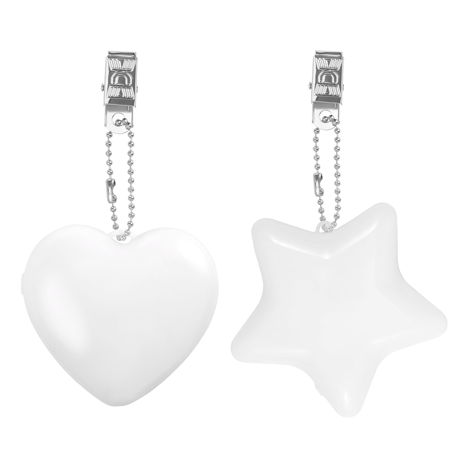 2 Pcs Purse Glow Heart Light Kit Portable Handbag Lamp Automatic Sensor Touch Activated Purse LED Lamp, Heart Shape Bag Light Valentines Day Gift for Her, Women, Girls(Style B)