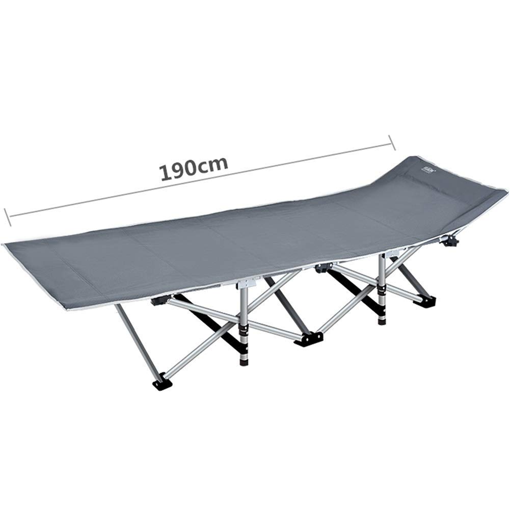 Chaise inclinable pliable ultra robuste 400kg pour camping et sieste jardin
