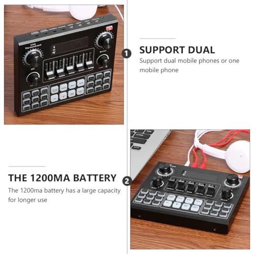 Mixeur audio pour diffusion en direct sur smartphone et ordinateur V9 - 4
